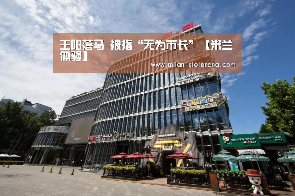 王阳落马 被指“无为市长”【米兰体验】(图2) 米兰体验